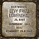 Stolperstein Levy Fritz Löwenthal Wuppertal.jpg