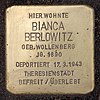 Stolperstein Prinzregentenstr 23 (Wilmd) Bianca Berlowitz.jpg