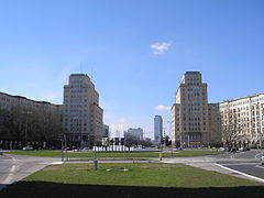 Image 17Strausberger Platz in East Berlin (from Culture of East Germany)