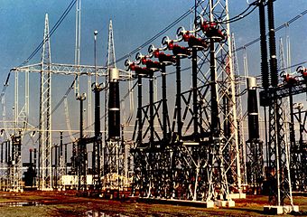 Appareillage électrique 800 kV