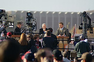 College GameDay on the Texas Tech campus prior to the November 1, 2008, game against the #1 Texas Longhorns