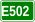 Tabliczka E502.
svg