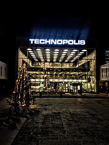 Technopolis Fornebu campus in Oslo Technopolis dark.jpg