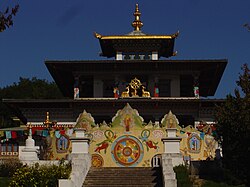 Temple of One Thousand Buddhas, in La Boulaye, Saone-et-Loire, Burgundy. Temple des 1000 Boudhas 2.JPG