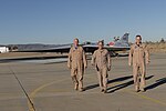 Thumbnail for File:Test Pilots Pose with X-59 Research Aircraft (AFRC2023-0198-17).jpg