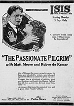 Thumbnail for The Passionate Pilgrim (1921 film)