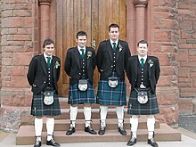 The groom, his best man, and two ushers. The groom and his best man and ushers.jpg