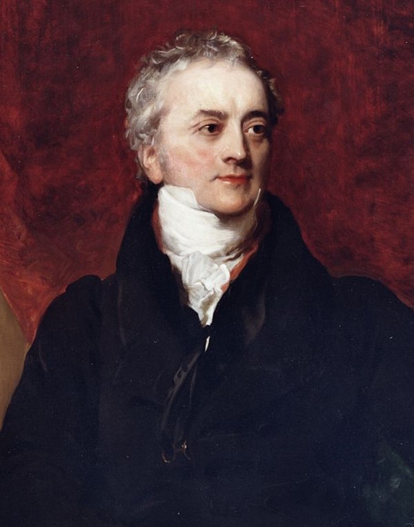 Portrait by Henry Perronet Briggs, 1822