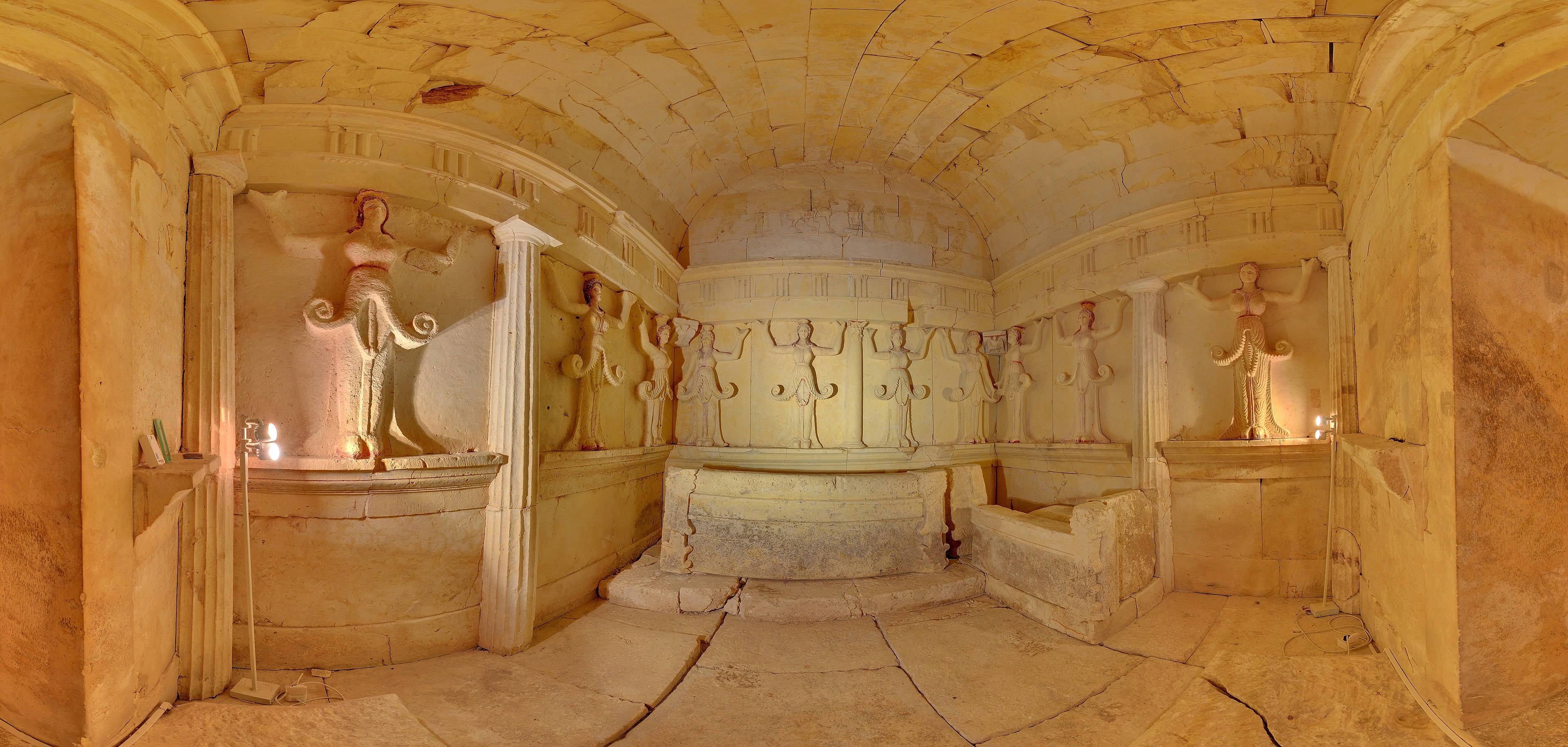 Thracian Tomb of Sveshtari Photograph: Interact-Bulgaria