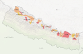 Map of the Tibetic languages of Nepal