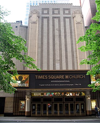 <span class="mw-page-title-main">Mark Hellinger Theatre</span> Former theater in Manhattan, New York