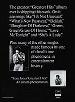 Miniatura para Tom Jones' Greatest Hits