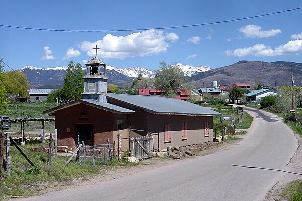 Redford filmed in Truchas, New Mexico.