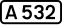 UK road A532.svg