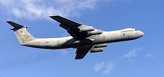 Lockheed C-141 Starlifter American heavy military transport aircraft from Lockheed