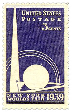 U.S. postage stamp commemorating the 1939 New York World's Fair (1939)