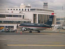 Embraer 170 авиакомпании Republic Airlines в прежней ливрее бренда US Airways Express