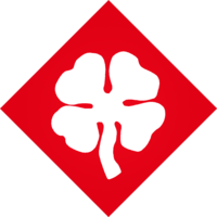 4a insignia de hombro del Ejército de EE.