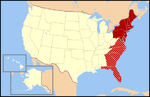 Miniatura pro East Coast (USA)