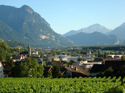 Skyline of Vaduz