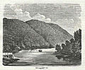 A Hámori-tó 1861-ben (Diósgyőri tó néven, a Vasárnapi Újság illusztrációja)