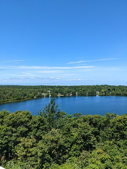 View of Dennis from Scargo Tower