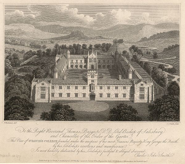 The college c. 1835
