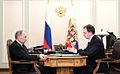 Vladimir Putin and Vladimir Medinsky 9 November 2012.jpeg