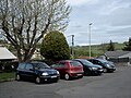 * Nomination: Cars on the Place de Soleymieux at en:La Talaudière, France --Touam 19:37, 1 May 2022 (UTC) * * Review needed