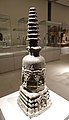 Votive stupa (caitya), Bihar-Bengal, East India, 9th century AD, phyllite - Ethnological Museum, Berlin - DSC01618.JPG