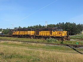 Illustrasjonsbilde av seksjonen Wabush Lake Railway