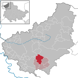 Wachstedt - Carte