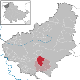 Kaart van Wachstedt