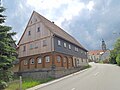 Bauernhof mit Wohnhaus (Umgebinde), Scheune und Seitengebäude