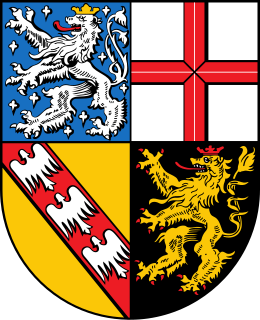 <span class="mw-page-title-main">Coat of arms of Saarland</span> Coat of arms of the German state of Saarland