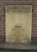 Memorial da guerra na igrexa de Putten