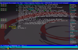 WeeChat in azione