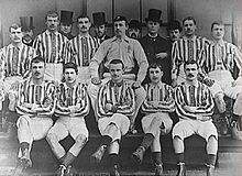 The Albion team of 1888, FA Cup winners and Football League founder members West Bromwich Albion team 1888.jpg