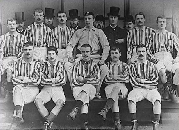 The Albion team of 1888, FA Cup winners and Football League founder members