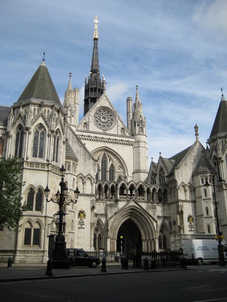File:Westminster, The Royal Courts of Justice, Strand, WC2 - geograph.org.uk - 955872.jpg