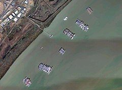 NDRF ships in Suisun Bay in San Francisco Bay Wfm suisun reserve fleet.jpg