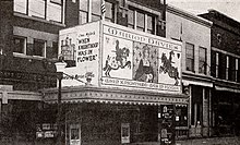 The Alhambra Theater in Shelbyville, Indiana, showing the film. When Knighthood Was in Flower (1922) - 3.jpg