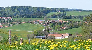 Wildsteig Place in Bavaria, Germany