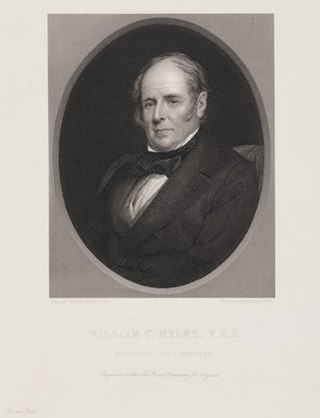 <span class="mw-page-title-main">William Chadwell Mylne</span> English civil engineer and architect