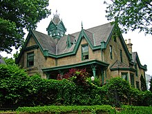 1857 Leitch house, Gothic Revival style William T. Leitch House.jpg