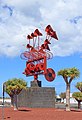 * Nomination Wind toy by César Manrique at the roundabout of the roads LZ-1 and LZ-10 at Arrieta, Lanzarote --Llez 12:24, 26 May 2018 (UTC) * Promotion  Support Good quality. --Ermell 12:30, 26 May 2018 (UTC)