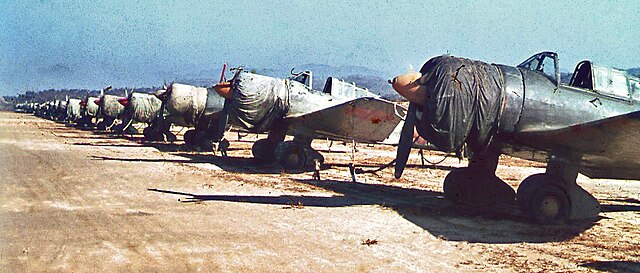 Mitsubishi Ki-51s at Kimpo, October 1945
