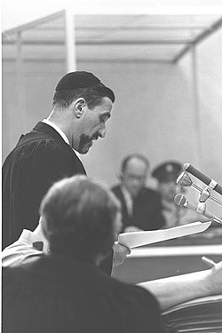יעקב בר-אור בצוות התביעה במשפט אייכמן