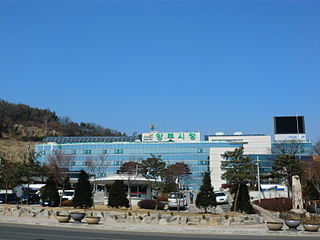 Yangju Municipal City in Sudogwon, South Korea