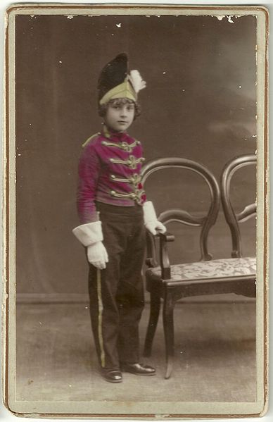 File:Young soldier boy, probably Spanish ca 1900 (7160794283).jpg